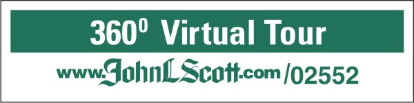 Virtual tour sign rider,  .090 polyethylene 6h x 24w