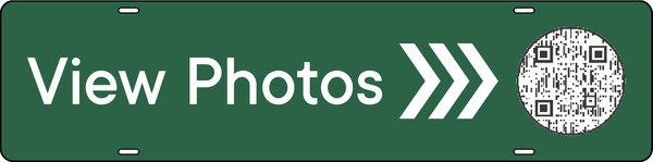 View Photos w QR Code Sign Rider, 6h x 24w, 3MM Aluminum Composite