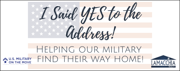 I Said Yes to the Addess Military Sign Riders, 12h x 30w, 4mm corrugated plastic
