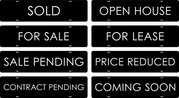 Message Sign Riders, 6h x 24w, Steel