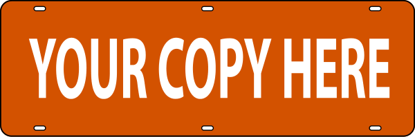 Custom Sign Rider, 6h x 18w