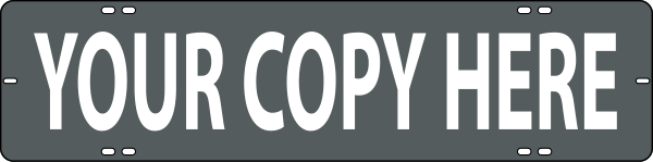 Custom Sign Rider, 6h x 24w