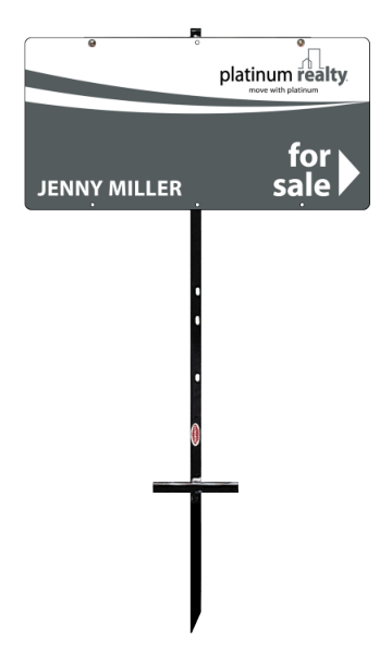 Angle Iron and Sign Panel Unit, For Sale 12h x 24w