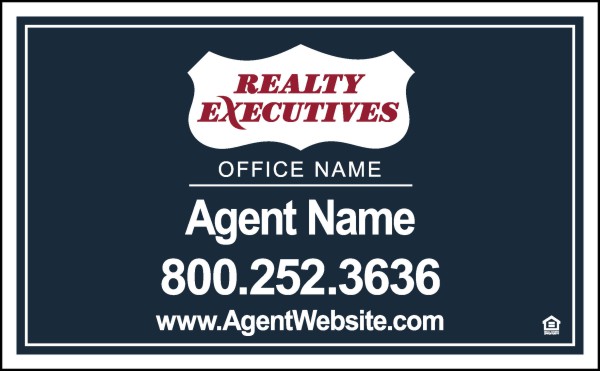 real estate magnet sign for vehicle advertising, 10h x 16w