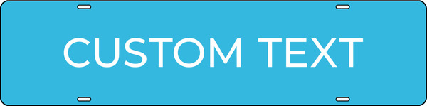 Custom Sign Rider, 6h x 24w, .040 Aluminum