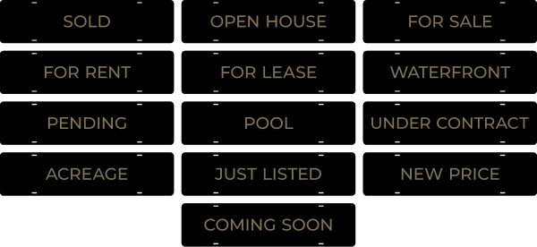 Message Sign Rider, 6h x 24w, .040 Aluminum