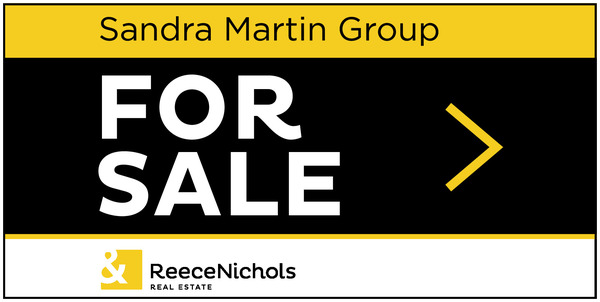 Agent for sale sign panel, 4mm corrugated plastic, 12h x 24w