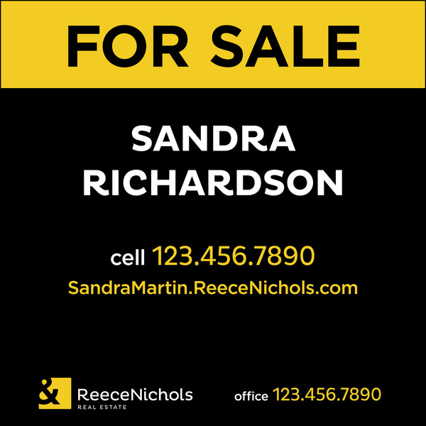 Commercial Sign Panel, SF, 48h x 48w, 3mm Aluminum Composite