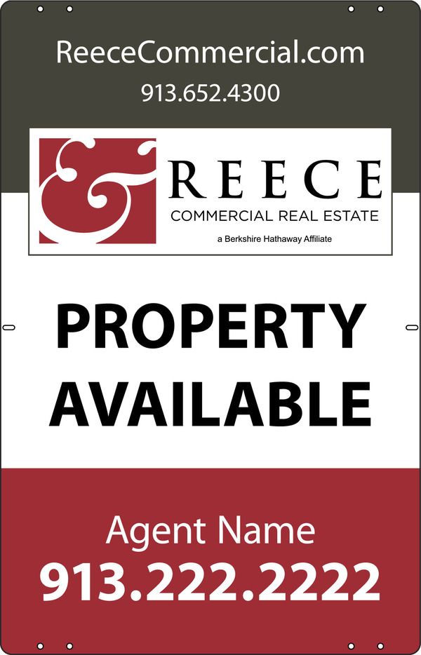 Commercial Sign Panel, 28H x 18W, Steel