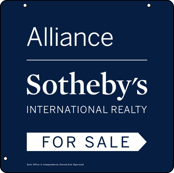 Real Estate For Sale Sign Panel,  24 GA Steel 12h x 12w