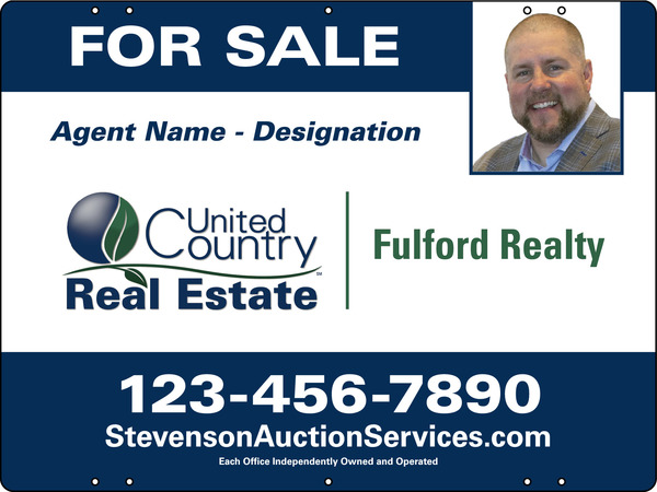 Photo Sign Panel, 18h x 24w, Steel