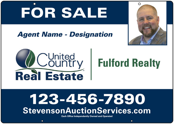 Hanging Photo Sign Panel, 20h x 28w, Steel