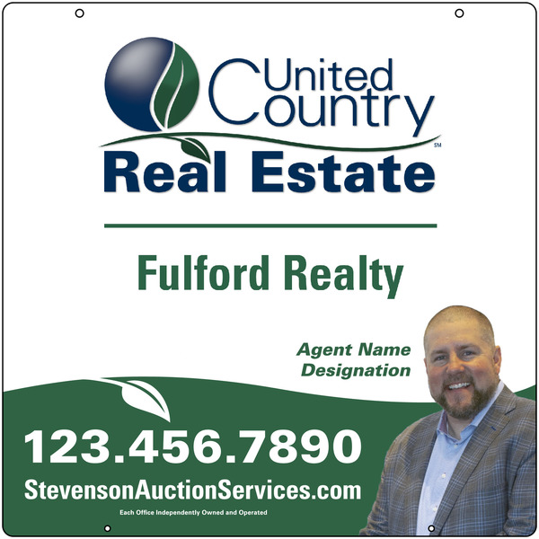 Hanging Photo Sign Panel, 24h x 24w, Steel