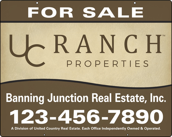 Hanging Sign Panel DF, 24h x 30.w Steel