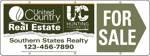 For Sale Sign Panel,  9h x 24w, steel