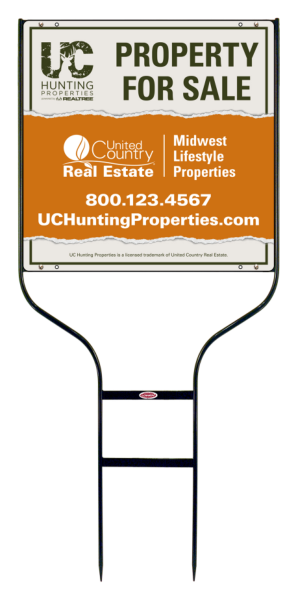 Round Rod Frame and Office Sign Panel Unit, 20h x 20w, Steel