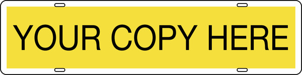 Custom Sign Rider, 6h x 24w