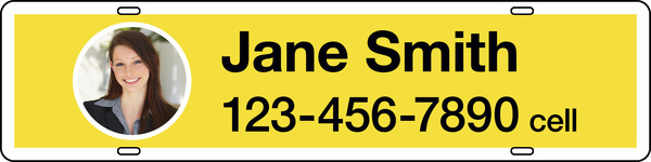 Photo Agent Sign Rider, 6h x 24w