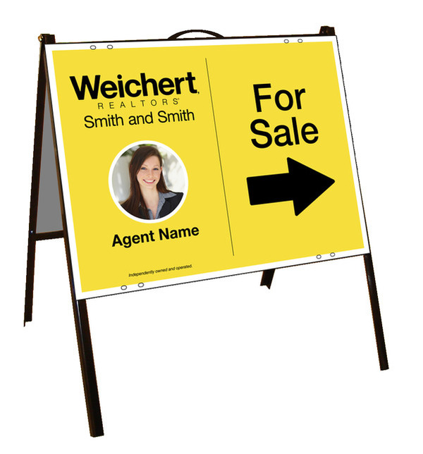 Photo For Sale  A-Frame and Sign Panel Unit, 18h x 24w