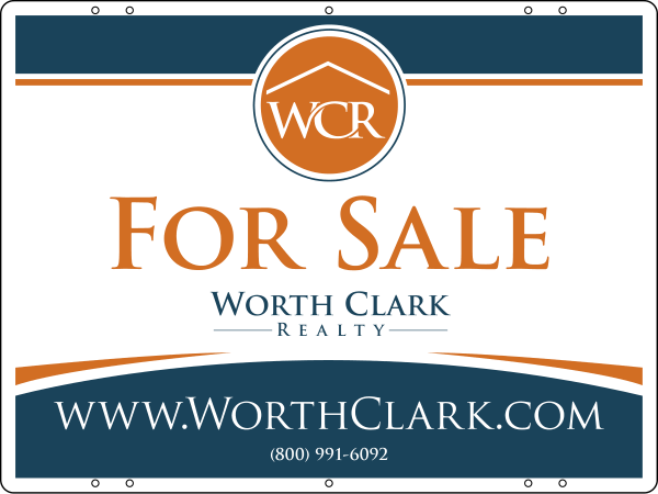 Reflective Office Sign Panel, 18h x 24w, Steel