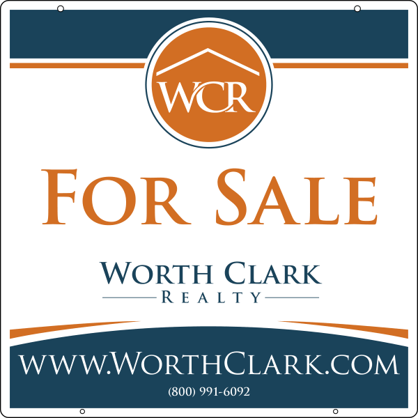 Reflective Hanging Office Sign Panel, 24h x 24w, .063 Aluminum